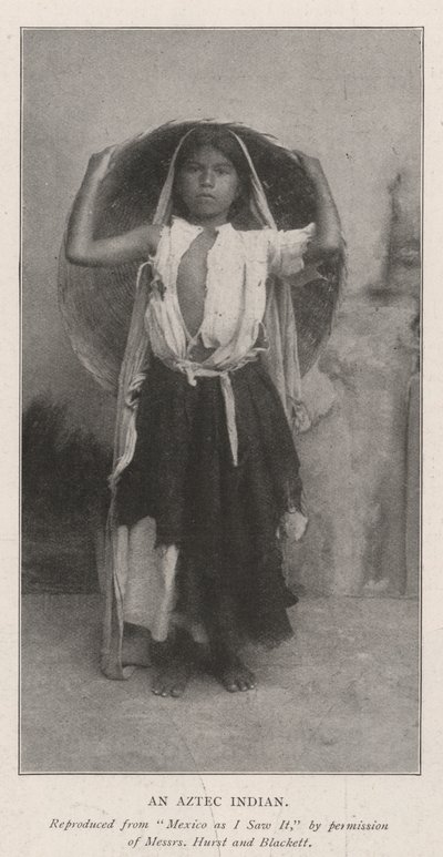 Un indio azteca de English Photographer