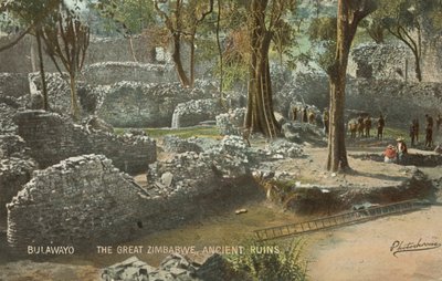 Ruinas antiguas de Gran Zimbabue de English Photographer