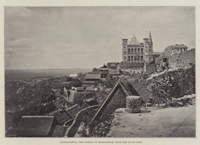 Antananarivo, la capital de Madagascar, desde el suroeste de English Photographer