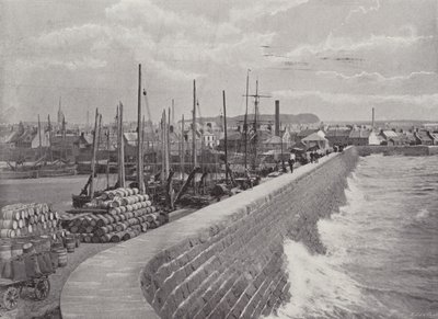 Arbroath, El Muro de Protección de English Photographer