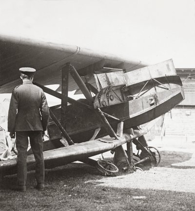 Avión alemán blindado con siete ametralladoras utilizado para abatir a nuestros hombres en las trincheras de English Photographer