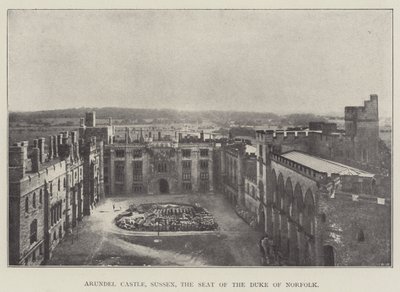 Castillo de Arundel, Sussex, la Residencia del Duque de Norfolk de English Photographer
