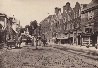 Arundel: High Street (fotografía en b/n) de English Photographer
