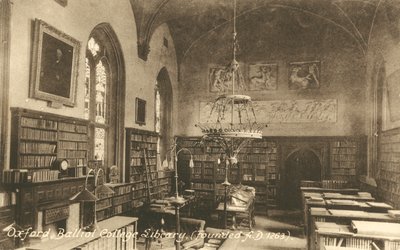 Biblioteca del Balliol College, Oxford de English Photographer