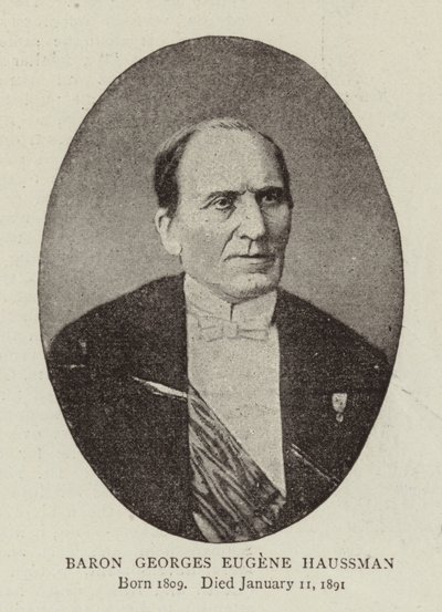 Barón Georges Eugene Haussman de English Photographer