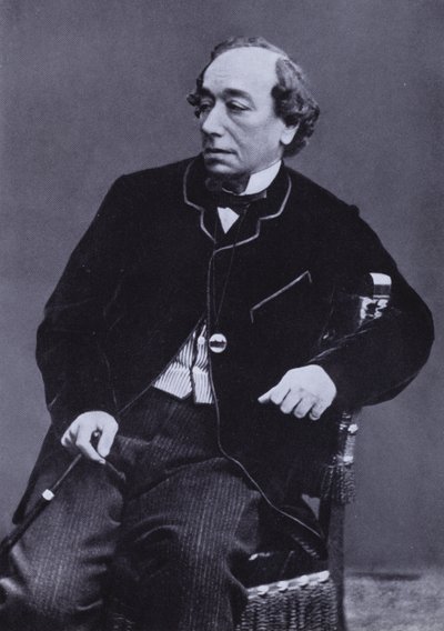 Benjamin Disraeli, Conde de Beaconsfield, político conservador británico y Primer Ministro de English Photographer