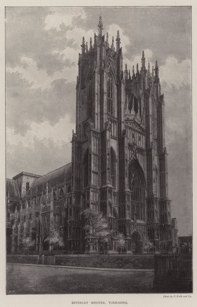 Catedral de Beverley, Yorkshire de English Photographer