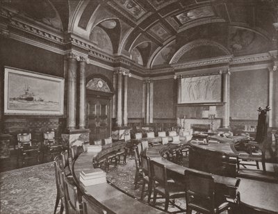 Sala de Juntas, Registro de Lloyds, Fenchurch Street de English Photographer