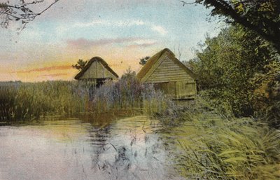 Casas de Barcos, Horsey Mere de English Photographer