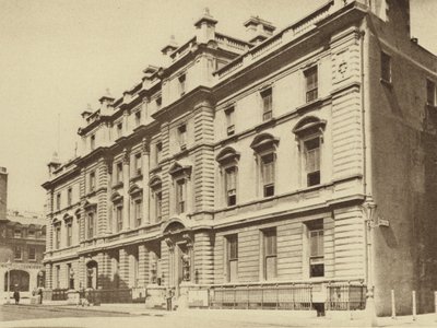 Tribunal de Policía de Bow Street, Westminster (fotografía en blanco y negro) de English Photographer
