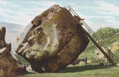 Piedra Bowder, Borrowdale, Distrito de los Lagos de English Photographer