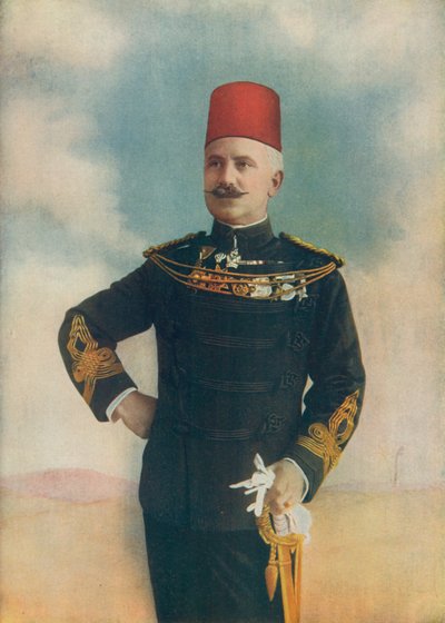 Brevet-Col. Sir Francis Reginald Wingate. Gobernador General del Sudán de English Photographer