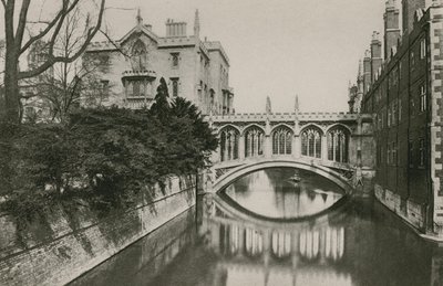 Puente de los Suspiros, St Johns College, Cambridge de English Photographer
