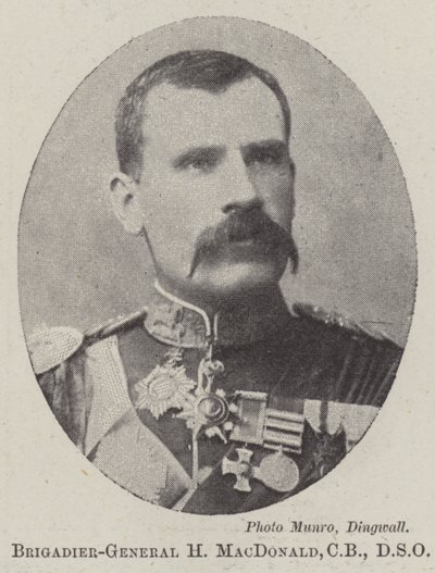 Brigadier General H MacDonald, CB, DSO de English Photographer
