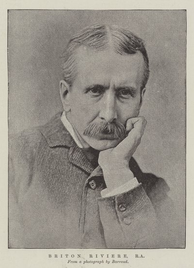 Briton Riviere, RA de English Photographer