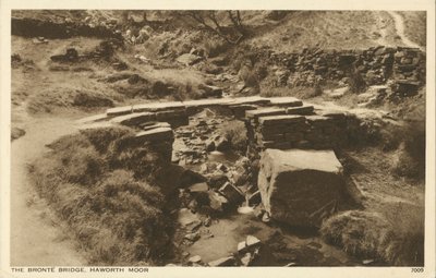 Puente Bronte, Haworth Moor, Yorkshire de English Photographer