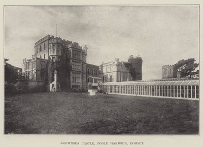 Castillo de Brownsea, Puerto de Poole, Dorset de English Photographer