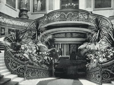 Palacio de Buckingham, la Gran Escalera de English Photographer