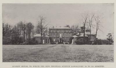 Bushey House, a la que se destruirá el Laboratorio de Ciencias Físicas de Kew de English Photographer