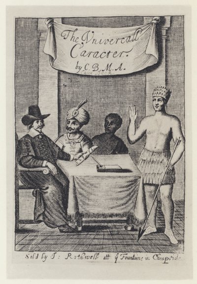 C Beck, El Caracter Universal, I Rothwell 1657 de English Photographer