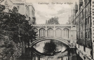 Cambridge, El Puente de los Suspiros de English Photographer