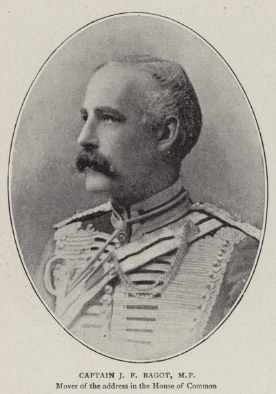 Capitán J. F. Bagot, MP de English Photographer