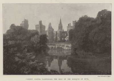 Castillo de Cardiff, Glamorgan, la residencia del marqués de Bute de English Photographer