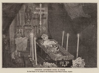 El Cardenal Lavigerie en Estado de English Photographer
