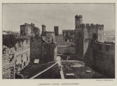 Castillo de Carnarvon, Carnarvonshire de English Photographer