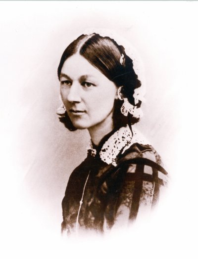 Fotografía de Carte de Visite de Florence Nightingale, por H. Lenthall, c.1856 de English Photographer
