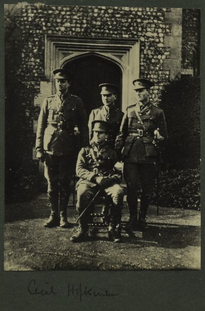 Cecil Hopkinson, 1914-15 de English Photographer