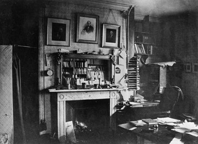 Estudio de Charles Darwin en Down House de English Photographer