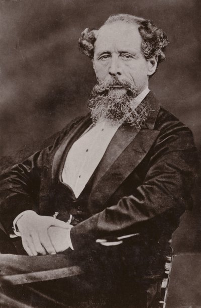 Charles Dickens (1812-1870), novelista inglés de English Photographer