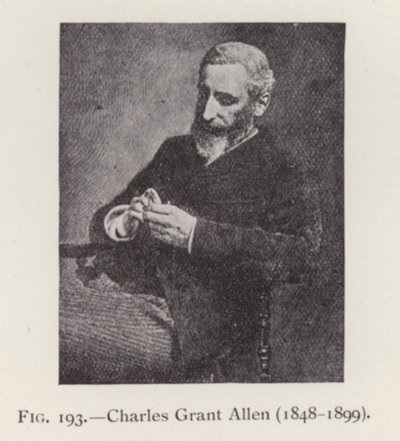 Charles Grant Allen (1848-1899), retrato de English Photographer