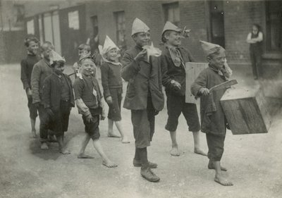 Pobreza infantil, Londres de English Photographer