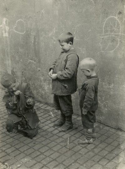 Pobreza infantil, Londres de English Photographer