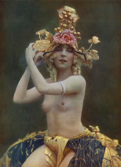 Chrysis, bailarina en el Folies Bergere, París (foto) de English Photographer