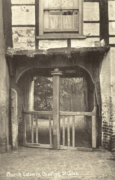 Puerta de la Iglesia, Chalfont St Giles, Buckinghamshire de English Photographer