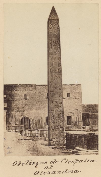 La Aguja de Cleopatra en Alejandría de English Photographer