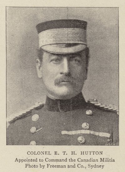Coronel E T H Hutton de English Photographer