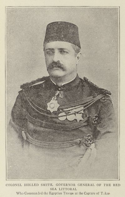Coronel Holled Smith, Gobernador General del Litoral del Mar Rojo de English Photographer