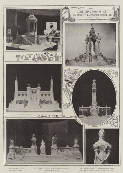 Diseños competitivos para el Memorial de la Emperatriz Isabel de English Photographer