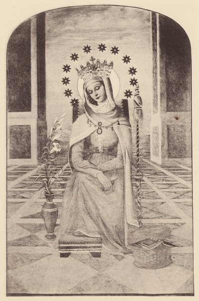 Convento del Sagrado Corazón, Roehampton: Mater Admirabilis (foto b/n) de English Photographer