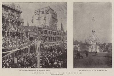 El día de la coronación en Johannesburgo de English Photographer