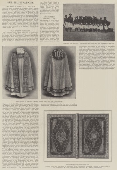 Coronación de Eduardo VII de English Photographer