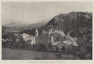 Castillo de Craig-y-Nos, Brecknockshire, la residencia de Madame Patti de English Photographer
