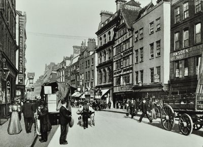 Crosby Hall, Bishopsgate: lado este, Londres, 1890 de English Photographer