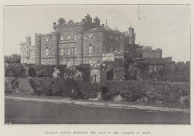 Castillo de Culzean, Ayrshire, la Residencia del Marqués de Ailsa de English Photographer