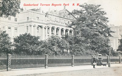 Cumberland Terrace en Regents Park de English Photographer