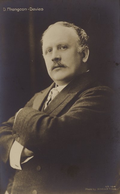 David Ffrangcon-Davies, cantante barítono galés (1855-1918) de English Photographer